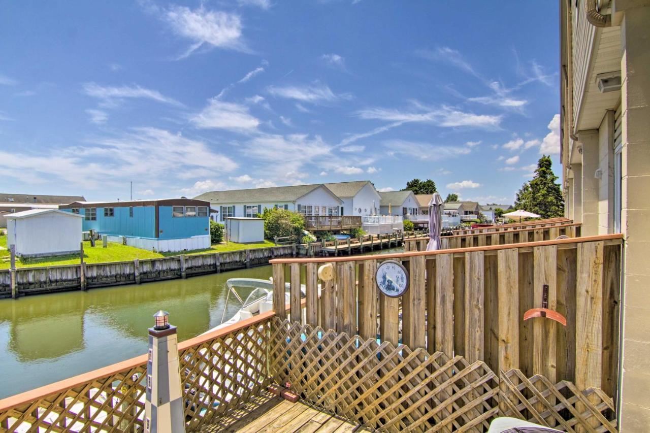 Ocean City Townhome, Deck With Canal Access! Екстер'єр фото